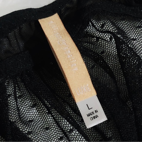 SOLD❤️
Gilligan & O’Malley Black Underwire Mesh Mini Slip Dress - Picture 3 of 6